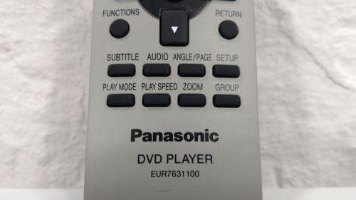 Panasonic EUR7631100 DVD Remote for DVD-S29 DVD-S29K DVD-S29S DVD-S29U