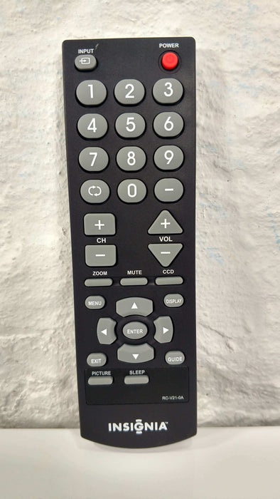 Insignia RC-V21-0A TV Remote Control for NS-F20TV NS-F24TV