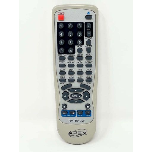 Apex Digital RM-1010W DVD Remote Control - Remote Controls