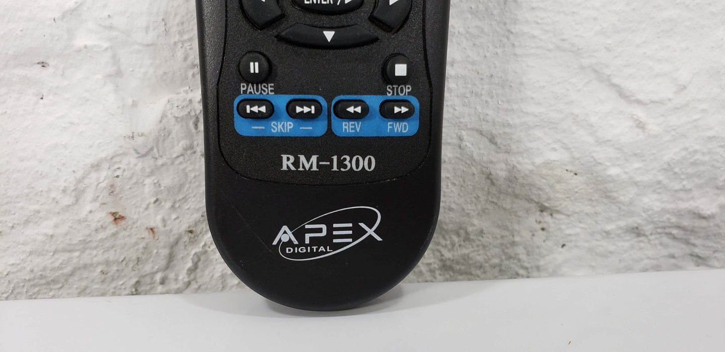 APEX RM-1300 DVD Player Remote for AD1200, HDIH120, HDIH1200