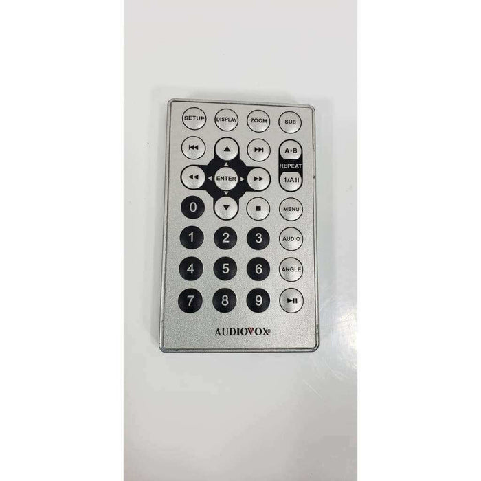 Audiovox 13640650 Portable DVD Player Remote Control - Remote Control
