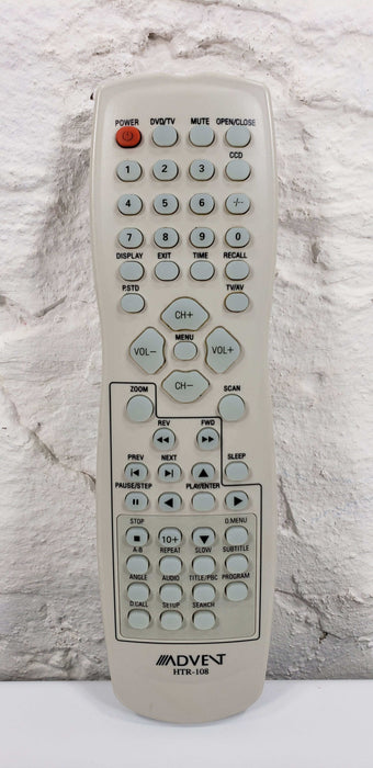 Advent HTR-108 DVD VCR Combo Remote for DV1418A, XV6555