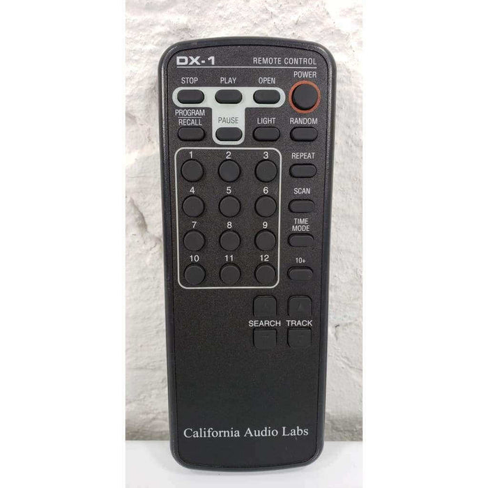 California Audio Labs DX-1/DX-2 CD Player Remote Control