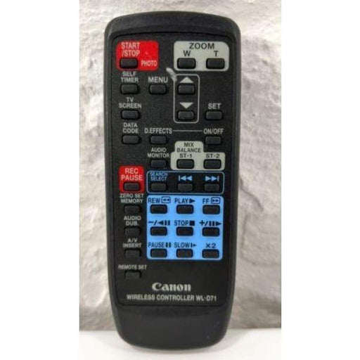 Canon WL-D71 Wireless Camcorder Remote Control - Remote Controls