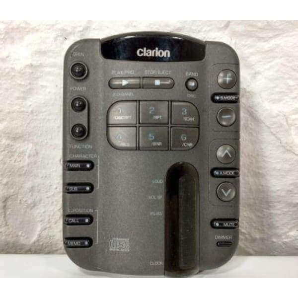 Clarion RCB-026 CD Player Remote Control - Remote Controls