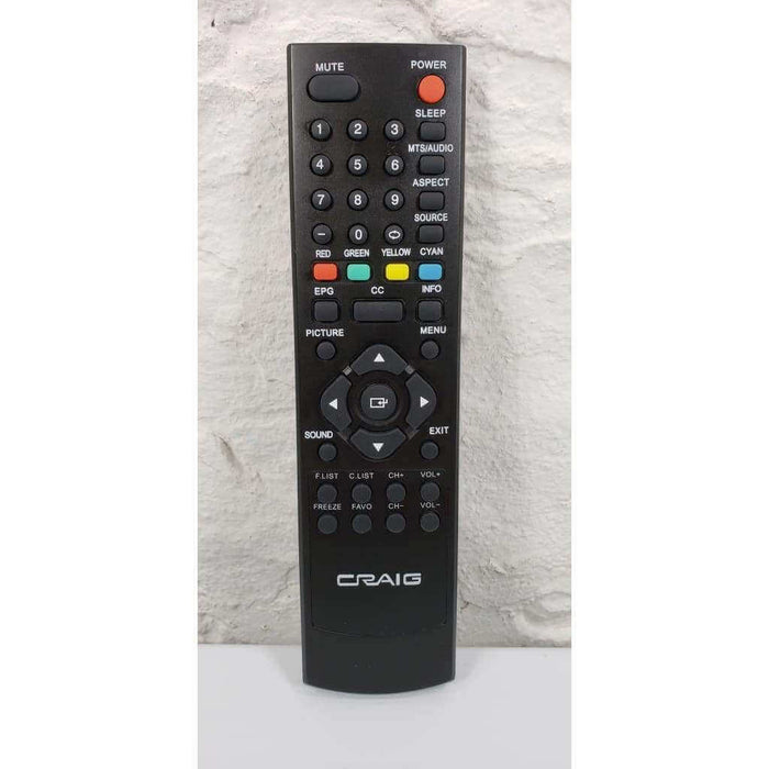 CRAIG CVD506 LED TV Remote Control