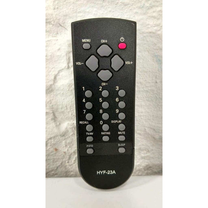 Durabrand Haier HYF-23A TV Remote for BH1304D BH2404D CTV1418 HTN19R12
