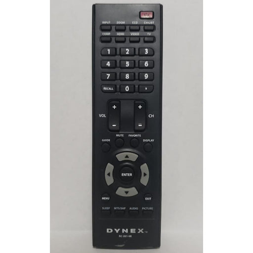 Dynex RC-201-0B TV Remote Control - Remote Control