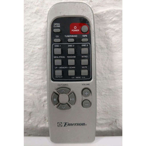Emerson 125-98290-019 Audio System Remote Control