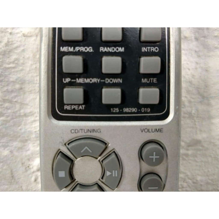 Emerson 125-98290-019 Audio System Remote Control