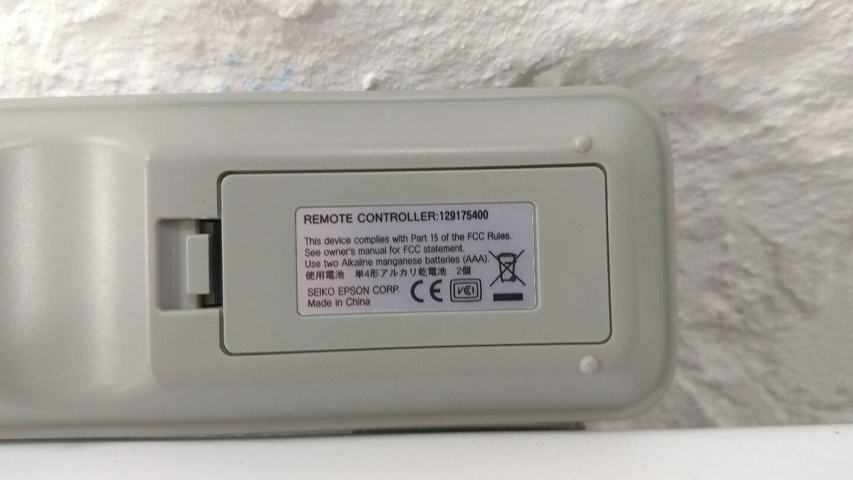 Epson 129175400 Projector Remote Control