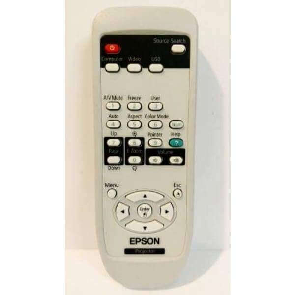Epson 151506800 Projector Remote - VS200 EX3200 EX71 EX5200 EX7200 etc - Remote Controls