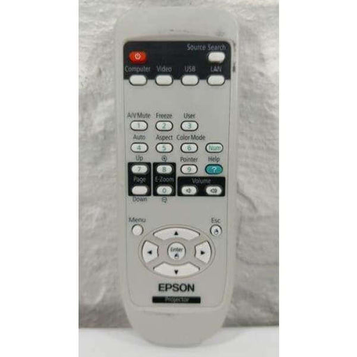 Epson 151944200 Projector Remote for PowerLite 84+ 85+ 825+ 826W+ VS200 EX3200 EX71 - Remote Controls