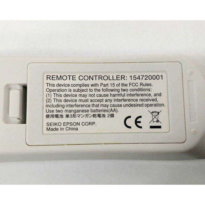 Epson 154720001 Projector Remote Control for EX3210 EX5210 EX7210