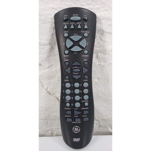 GE CRK76DC1 DVD Remote for GE1105, GE1105P, GE1106, GE1106P, GE1106PB
