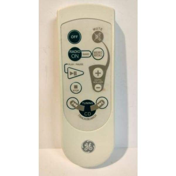 General Electric GE Spacemaker Remote for CD Player 7-5290C - Remote Controls