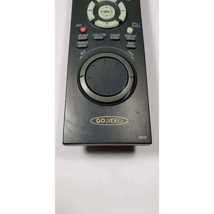Go Video 00025E Dual Deck VCR Recorder Remote Control