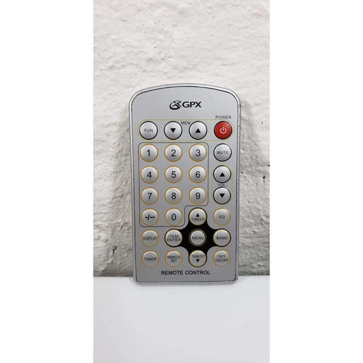 GPX KC8806DT Under Cabinet LCD TV Remote Control