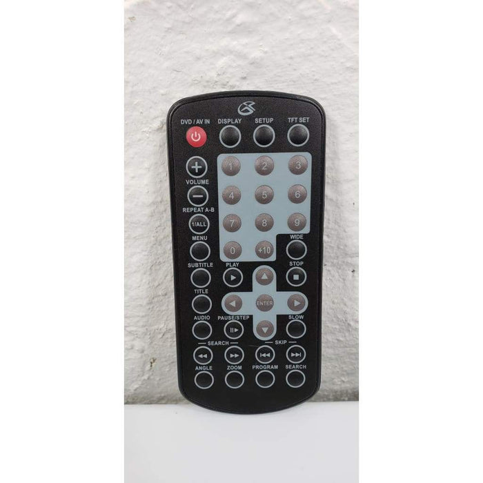 GPX PD708B Portable DVD Player Remote Control - Remote Control