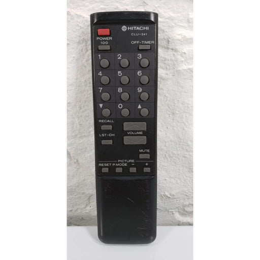 Hitachi CLU-241 TV Remote for CT1394 CT1394B CT1394W CT1395 CT1395W CT2033B CT2085B CT2085B/W CT2085W CT2095 - Remote Control