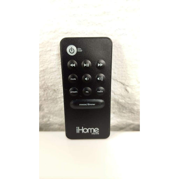 iHome iH6/iH8 ipod Docking Station Remote Control - Black — Best Deal ...