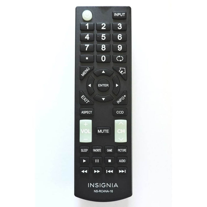Insignia NS-RC4NA-16 TV Remote Control