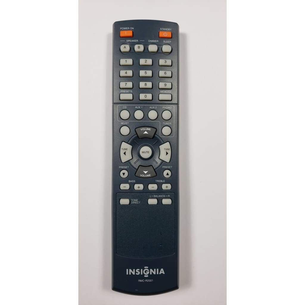Insignia RMCR2001 Audio Receiver Remote Control — Best Deal Remotes
