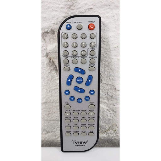 iVIEW iVIEW-103DV Remote Control for 103DV DVD Player