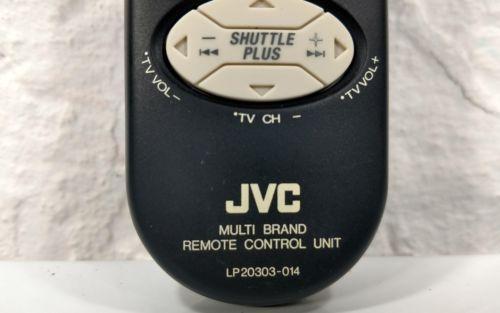 JVC LP20303-014 VCR Remote Control