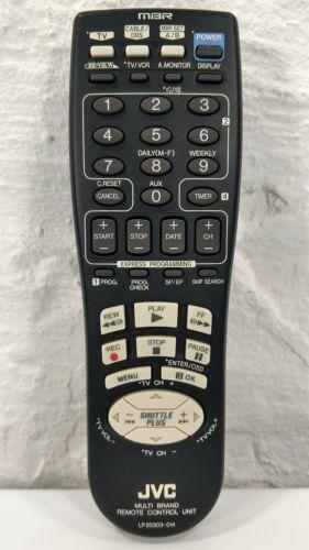 JVC LP20303-014 VCR Remote Control