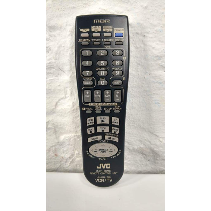 JVC LP20878-009 VCR TV Remote Control