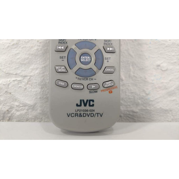 JVC LP21036-024 DVD VCR Remote for HR-XVC25U HR-XV25U HR-XVC23U