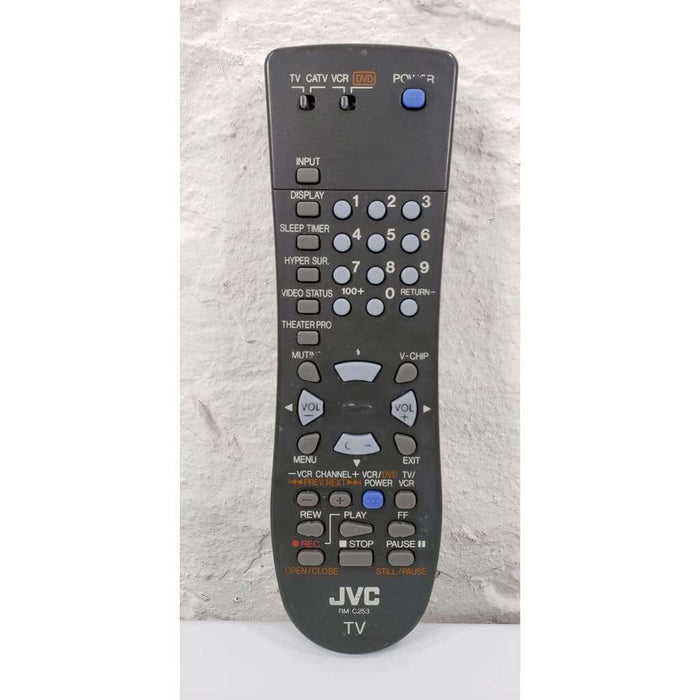 JVC RM-C253 TV Remote for AV27320 AV27330 AV27D303 AV27S33 AV32052