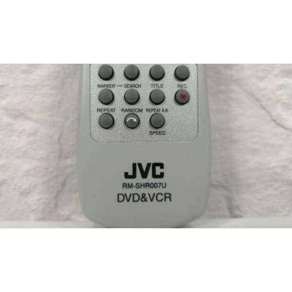 JVC RMSHR007U DVD/VCR Remote Control for HRXVC18B/DVD HRXVC18BUS HRXVC19SUS