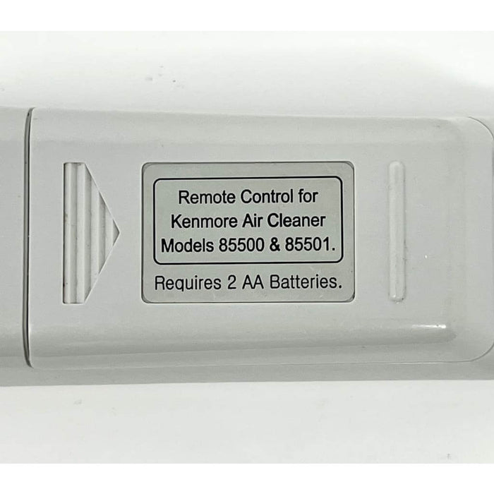 Kenmore 85500/85501 Air Purifier Remote Control
