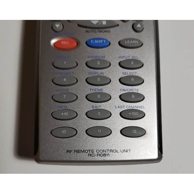 Kenwood RC-R0811 A/V Receiver Remote Control