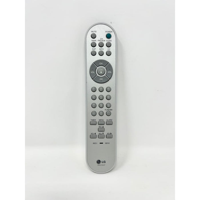 LG 124-213-07 TV and Bed Adjustment Remote Control