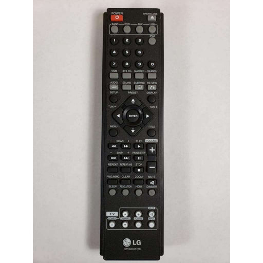 LG 6710CDAK17C Home Theater Remote Control