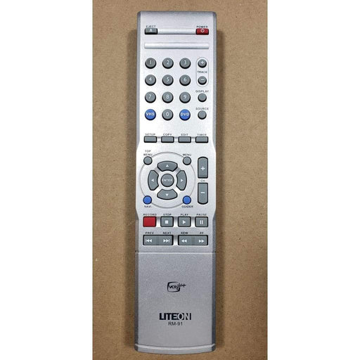 LiteOn RM-91 DVD Recorder DVDR Remote for LVC9015G LVC9016G UP870MD