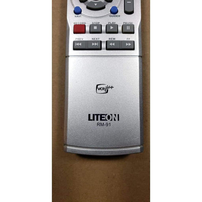 LiteOn RM-91 DVD Recorder DVDR Remote for LVC9015G LVC9016G UP870MD