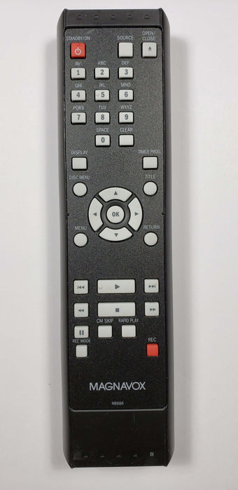 Magnavox NB886UD NB886 DVD/VCR Combo Remote Control