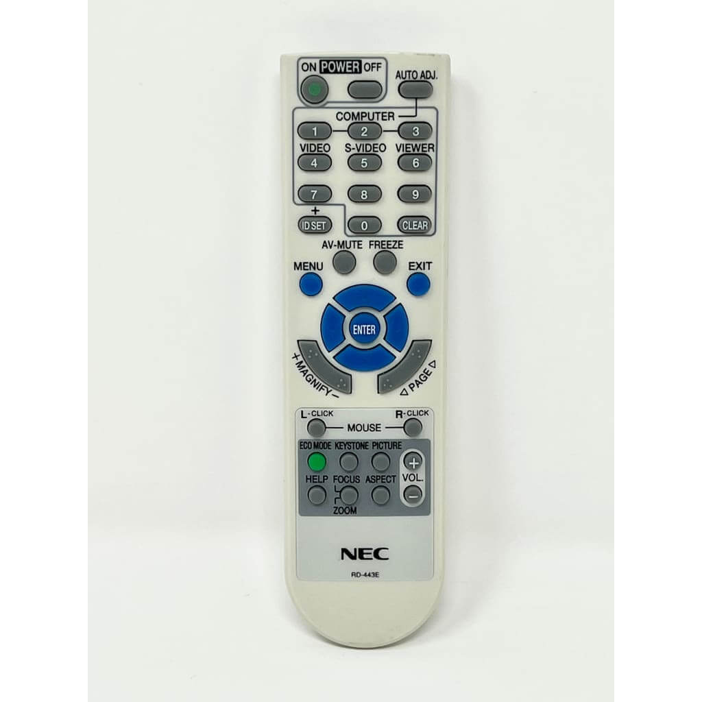 NEC RD-443E Projector Remote Control — Best Deal Remotes