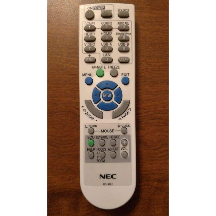 NEC RD-469E Projector Remote Control — Best Deal Remotes