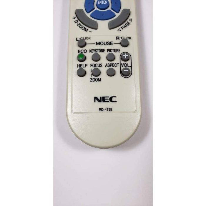 NEC RD-472E Projector Remote Control — Best Deal Remotes
