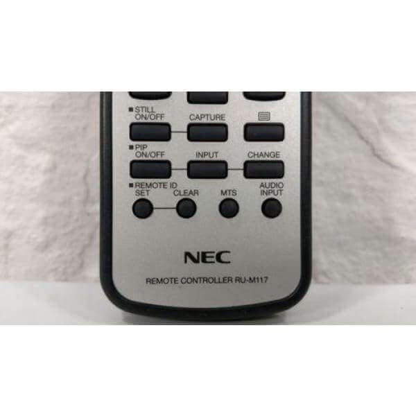 NEC RU-M117 Remote Control for LCD TV P401 P461 P521 P462
