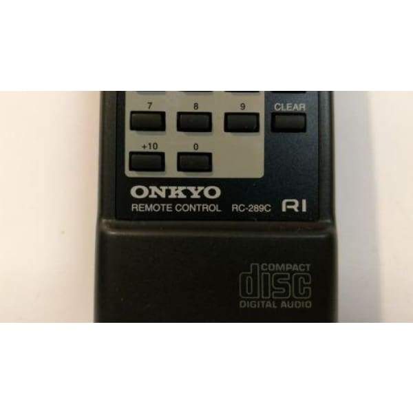 Onkyo RC-289C CD Player Remote Control