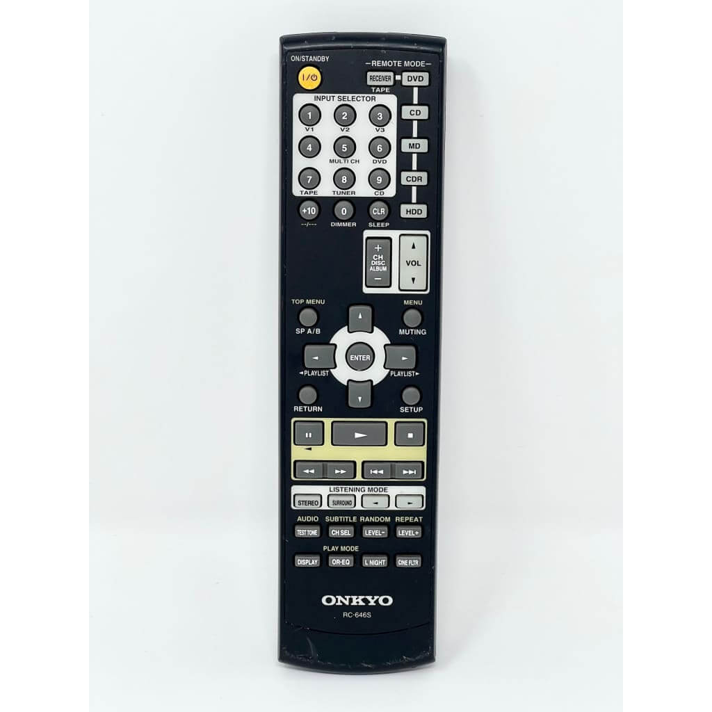 Onkyo RC-646S A/V Receiver Remote Control - Best Deal Remotes