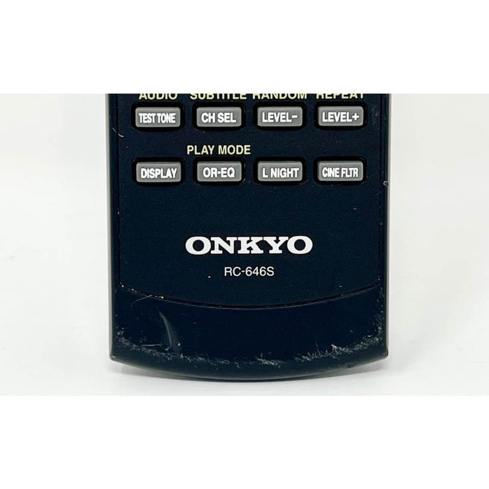 Onkyo RC-646S A/V Receiver Remote Control
