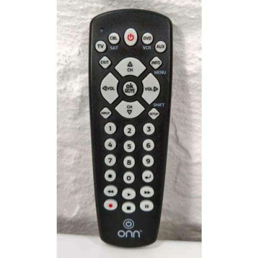 ONN ONB13AV004 4 Device Universal Remote Control - Palm Size