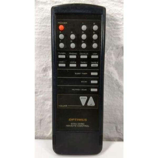 Optimus STAV-3150 Stereo Receiver Remote Control - Remote Controls